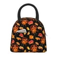 thumbnail image 6 of Horeoi Thanksgiving Turkey 1 Pattern Large Insulated Lunch Bag for Work, School, Picnic - Waterproof, Durable Oxford Cloth, Comfortable Handle-Black, 6 of 9