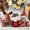 3PCS, variant on HHBEAUTY Christmas Gift Bags Zipper Design for Gifts Apples Candy, Adorable Christmas Gift Bags, Reusable Fabric Storage Bags for Party and Festival Decor