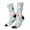 2 Black-2, variant on Back To School Print Adult Socks for Men & Women,Calf Socks, Ankle Socks,Boots Socks,Breathable Casual Sock,Unisex Crew Socks
