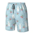 thumbnail image 5 of Naloa Easter Rabbit Men's Beach Shorts, Surfing shorts, Swim trunks, Quick Dry Swim Trunks for Surfing Beach Fun - Medium, 5 of 9