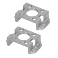 thumbnail image 4 of Accesorios de acoplamiento, 2 piezas de eje de riel lineal, riel lineal, asiento fijo, accesorios de robot, calidad superior, 4 of 8
