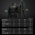 thumbnail image 6 of SULAITE Waterproof Motorcycle Rain Suit Men Women Cycling Rain Gear Jacket and Pants with Storage Bag, 6 of 8