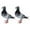 2pcs Style B, variant on Simulation Pigeon Ornaments Artificial Dove Animal Artificial Foam Bird Mini Fake Birds for Kids Garden Decor Easter Gifts Party Favors 1pc Style B