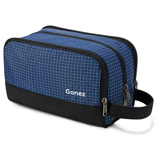 Neceser de viaje Gonex Nylon Dopp Kit Afeitar Azul Marino
