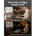 thumbnail image 5 of Wired Keyboard & Mouse Combo, 4X Large Print RGB Backlit Keys with Palm Rest, Ergonomic USB Plug & Play Set for Seniors Students PC Laptop Mac Home Office, 5 of 9