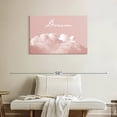 thumbnail image 2 of Elephant Stock Blush Pink Dream Wall Art - Horizontal Canvas Wall Art - Living Room Wall Decor - Inspirational And Typography Canvas - Pink And White Decor By Urban Epiphany - 36" x 24", 2 of 8