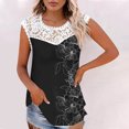 thumbnail image 2 of Camiseta sin mangas de encaje OAVQHLG3B Store Estampado Mujer Ligera y cómoda, 2 of 5