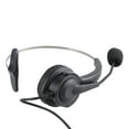 thumbnail image 6 of 4-Pin RJ11 Monaural Corded Call Center Telephone Headset Headphone BK, 6 of 10