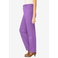 thumbnail image 6 of Woman Within Plus Size Petite Perfect Relaxed All-Cotton Denim Five-Pocket Jeans, 6 of 6