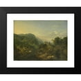 thumbnail image 2 of Jan Griffier 18x15 Black Modern Framed Museum Art Print Titled - River View (1680 - 1700), 2 of 5
