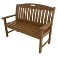 thumbnail image 5 of Hanover Avalon All-Weather 48 In. Porch Bench in Teak, 5 of 6