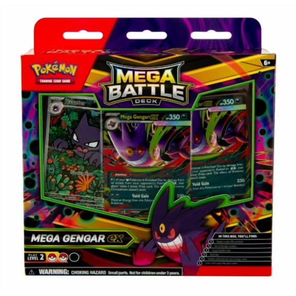Pokemon TCG: Mega Gengar ex Battle Deck!