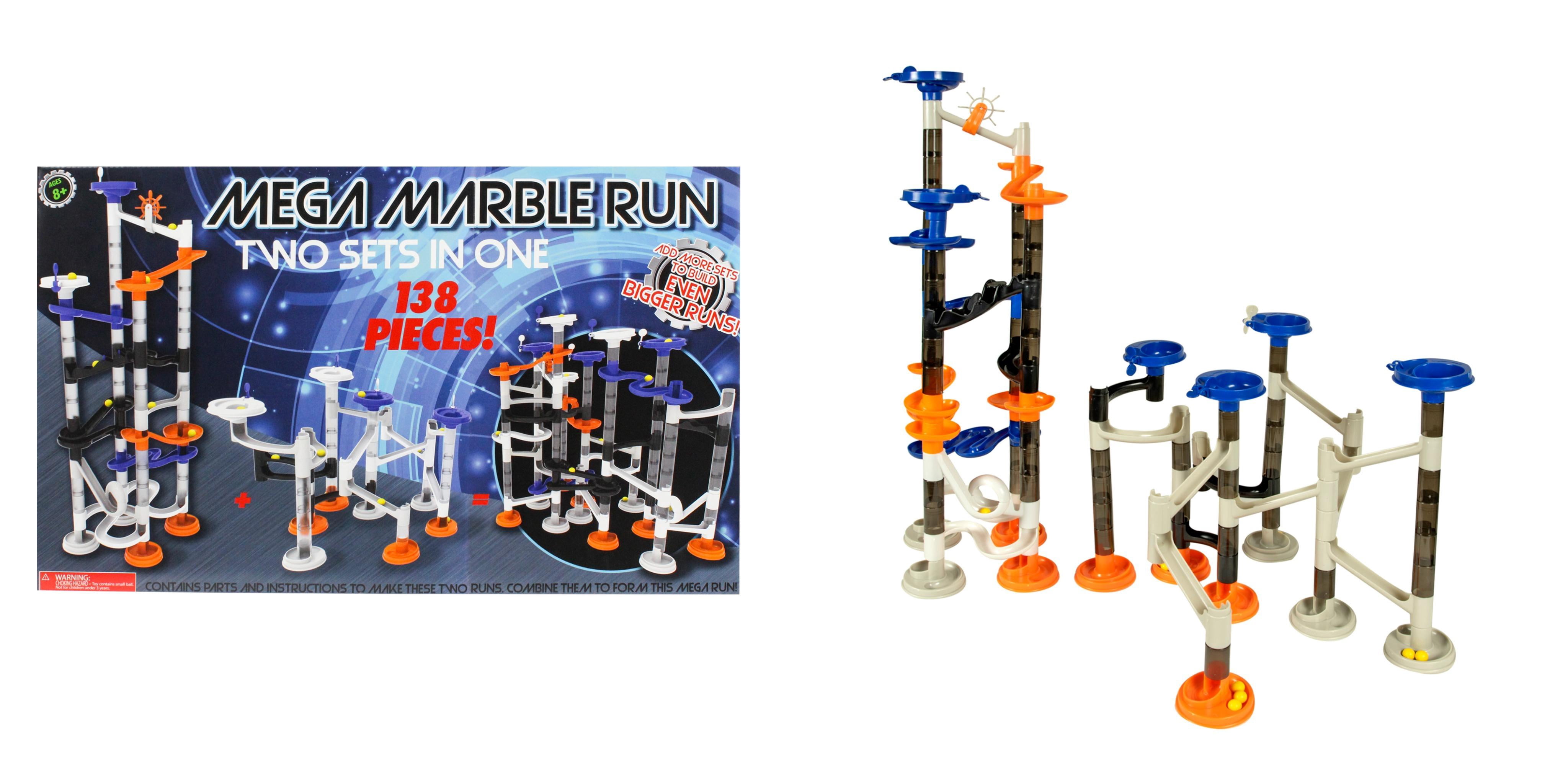 Gener8 138 Piece Mega Marble Run Set for Ages 8 and Up - Walmart.com