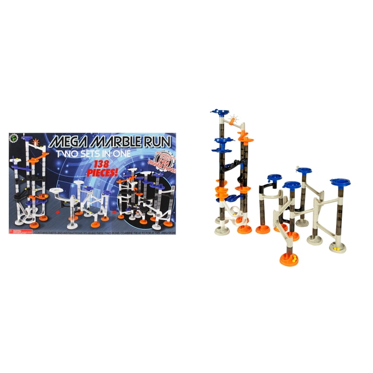 Gener8 138 Piece Mega Marble Run Set for Ages 8 and Up - Walmart.com
