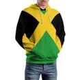 thumbnail image 5 of Jamaica Flag 3d Sweatshirts Hoodie Fashion Casual Personality Men's Women Street Hoodie Pullovers Long Sleeve Comfortable Top, 5 of 6