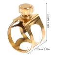 thumbnail image 4 of IFANLANDOR Brass Alto Saxophone Music Clip in Golden Color for Daily Performance Use, 4 of 5