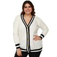 thumbnail image 1 of Suéter oversize Roman Fashion/Tallas Extras, 2027 blanco Unitalla Roman Fashion S-MZ-2027-BLANCO-ALL, 1 of 6