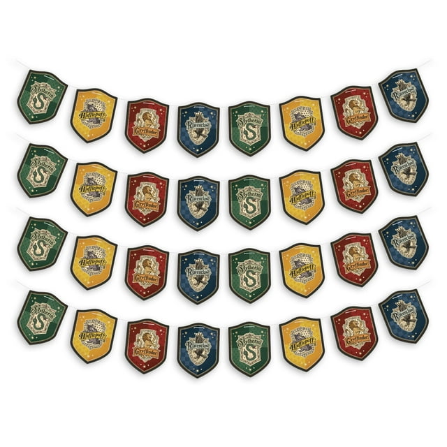 Estandartes colgantes CON*QUEST Harry Potter Hogwarts House Pride
