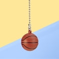 thumbnail image 4 of Creative Lighting Chain Basketball Shape Hanging Pendant with Silver Chain Ceiling Light Ornament Decoration, 4 of 8