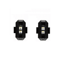 thumbnail image 1 of Mini Luz Led Estrobo Funciones Fija Moto Bici Auto 2 pcs, Negro, 1 of 5