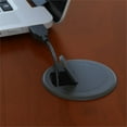 thumbnail image 3 of Series C Right Hand Bow U-Shaped Desk with Hutch and Storage in Hansen Cherry, 3 of 7