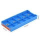thumbnail image 3 of 10 Piezas / Juego de Insertos de Punta de Carburo CNC con Contenedor Insertos Giratorios con Herramienta de Torneado Fuerte Y Duradera para Torneado Procesamiento de Orificios ANGGREK Otros, 3 of 8