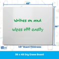 thumbnail image 2 of Home, Office, Business, School Indoor 36 X 48 Dry Erase Board Bulk, 2 of 2