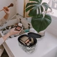 thumbnail image 2 of Equate Beauty Cosmetic Bag - Crosshatch Train Case, 2 of 6