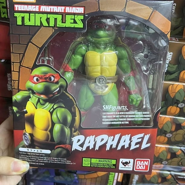Figuras de Tortugas Ninja Mutantes adolescentes, Shf Leonardo Raphael Donatello, Mickey, figura de acción, PVC, TMNT, modelo de colección móvil, Juguetes Fivean unisex
