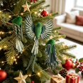 thumbnail image 5 of Christmas Bird Clip Ornaments Set Decorative Christmas Tree Birds With Clips For Festive Home Party Decoration 9.8 x 7.08 x 1.97 in, 5 of 6
