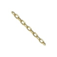 thumbnail image 2 of 14K Yellow Gold Semi-Solid Diamond Cut 3.00mm Open Link Cable Chain Necklace Size 26, 2 of 4
