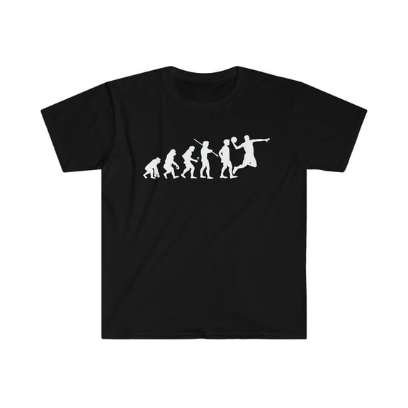 Human Evolution Basketball Player Unisex T-shirt, S-3XL