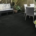 thumbnail image 3 of Mohawk Home Solid All Purpose 1/2" Non Skid Heavy Duty Rubber Floor Mat Pebble, Black, 2' x 3', 3 of 10