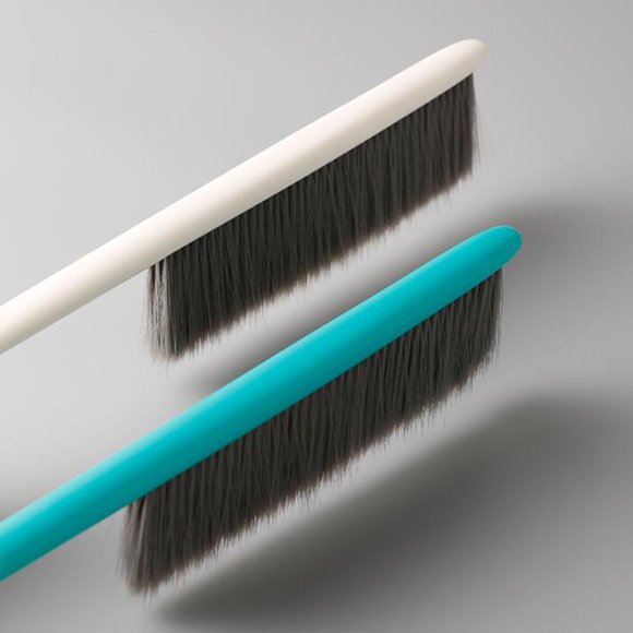 CHICHUMID Upholstery Brush Dust Removal Brush for Carpet Sofa Bed Cleaning 1Pcs 38x7.5x2.3in White with Gray Wool