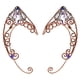 thumbnail image 1 of Pearl Earings Elf Fairy Earrings Cuff Pointed Fairy Ear Elf Ear Cuff Elf Ear Earrings, 1 of 2