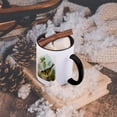 thumbnail image 5 of 3dRose, Vintage Bird, 15oz Two-Tone Black Mug, 5 of 7