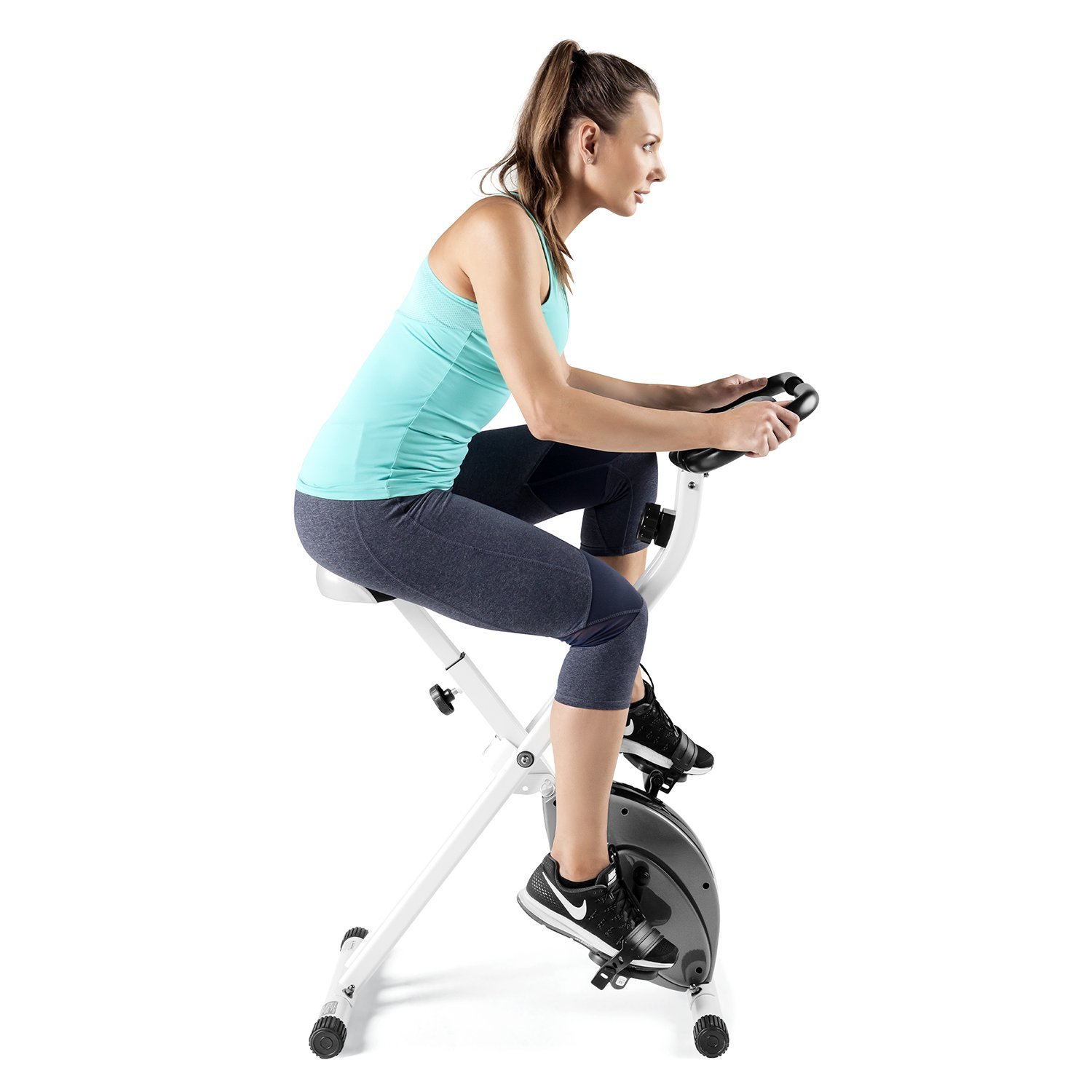 Marcy Foldable Exercise Bike Compact Cycling NS-652 - image 6 of 8