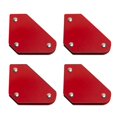 thumbnail image 1 of Nuevo juego de imanes para soldadura por arco, imán de soldadura de 4 piezas, nuevo juego de imanes para soldadura, soporte de soldadura magnético cuadrado, capacidad de 10 libras, 1 of 5