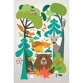 thumbnail image 3 of Shufflebotham, Amanda 13x18 Black Modern Framed Museum Art Print Titled - Woodland Friends, 3 of 5