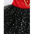 thumbnail image 6 of TSSOE Kids Girls' Christmas Halloween Party Sparkly Circus Ring's Master Inspired Princess Tutu Dress Red 3T, 6 of 7
