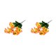 thumbnail image 1 of Flores artificiales Naiovety 3 unids/set bellamente elaboradas decoraciones interior exterior color naranja, 1 of 6