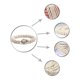 thumbnail image 2 of Pulsera PolkyStar Turtle Natural Stones Chakra para hombre y, 2 of 2