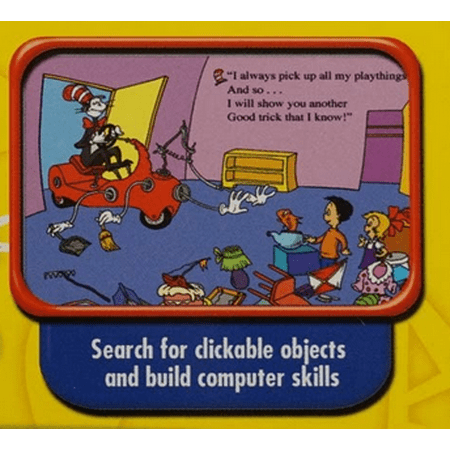 Dr. Seuss Cat in the Hat PC Game - Builds Reading Skills: Word Recognition, Increased Vocabulary & Reading Comprehension