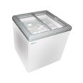thumbnail image 1 of Excellence Industries HB-20HCD 70 1/2" Dual Temperature Dipping Cabinet w/ 7 Basket Capacity - White, 115v, 1 of 1