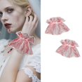 thumbnail image 2 of Punk Bride Gloves For Halloween Costume Comfortable Elastic Wrist Cuffs Handwear For Cosplay and Theme Party Gathering, 2 of 4