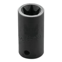 Torx Impact Sockets, 1/4 in Drive, E10 Tip
