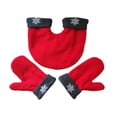 thumbnail image 3 of GUOOL Mitaines à Main pour Couple Hommes Femmes Douces pour Courir par Temps Froid Extérieur Rouge, 3 of 9
