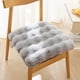 thumbnail image 1 of Almohadón de Silla Acolchado, Cojín de Asiento de Felpa Suave, Almohada Cómoda con Fibra de Poliéster, 45x45cm para Oficina, Cocina, Comedor, Uso en Silla de Ruedas, 1 of 6