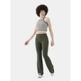 thumbnail image 2 of No Boundaries Ribbed Flare Pants, Women's XS-XXL, 2 of 4