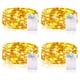 thumbnail image 4 of 4 luces LED de cadena con pilas, impermeables, para Navidad Blanco cálido, 4 of 9